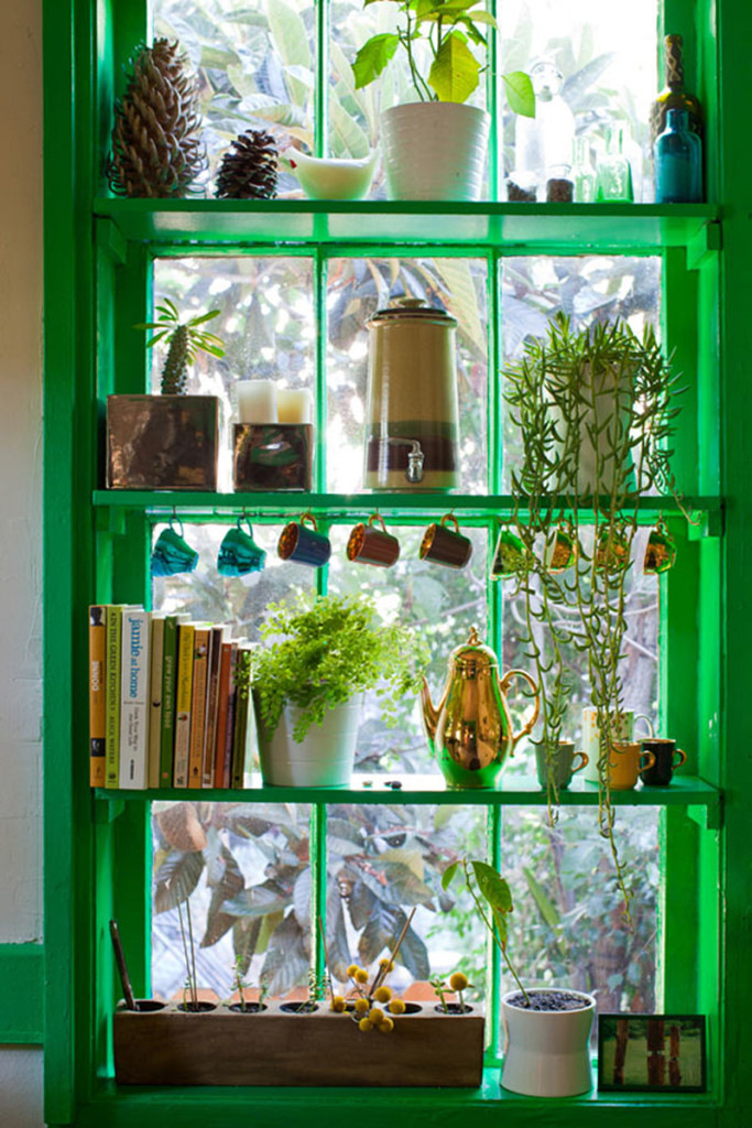 DIY Ιδέες Βότανο κήπων Παραθύρων για την κουζίνα σας11