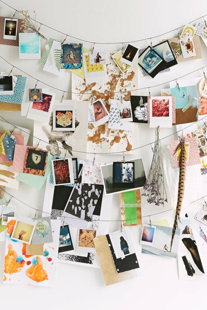 creative ideas to display pictures9