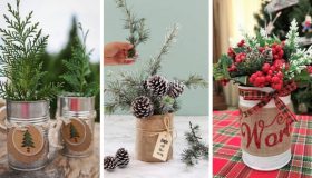DIY ιδέες Χριστουγεννιάτικης διακόσμησης από μεταλλικά κονσερβοκούτια