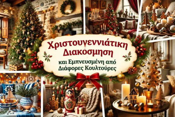 Χριστουγεννιάτικη Διακόσμηση και Εμπνευσμένη από Διάφορες Κουλτούρες