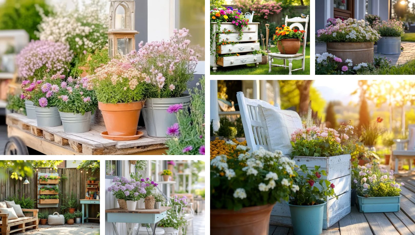 Ιδέες Εξωτερικής Διακόσμησης με Ανακύκλωση