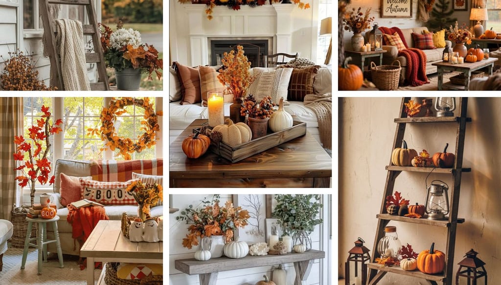 Φθινοπωρινή Χωριάτικη Διακόσμηση