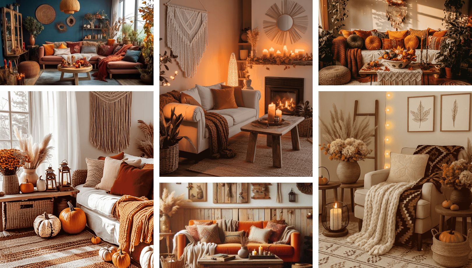 Μποέμ Ιδέες Φθινοπωρινής Διακόσμησης