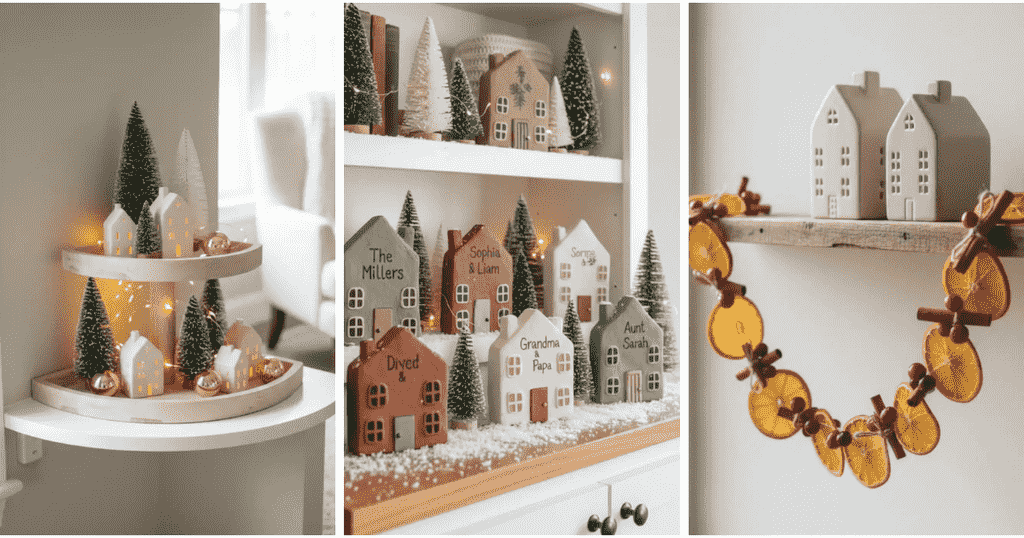 40 Δημιουργικές Ιδέες για Χριστουγεννιάτικη Διακόσμηση Ραφιών στο Σπίτι
