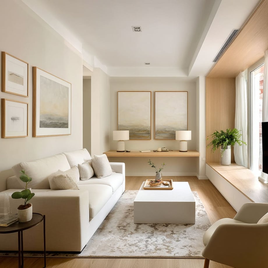 Έξυπνες Ιδέες για Μικρό Πολυτελές Σαλόνι με Μοντέρνο Στυλ