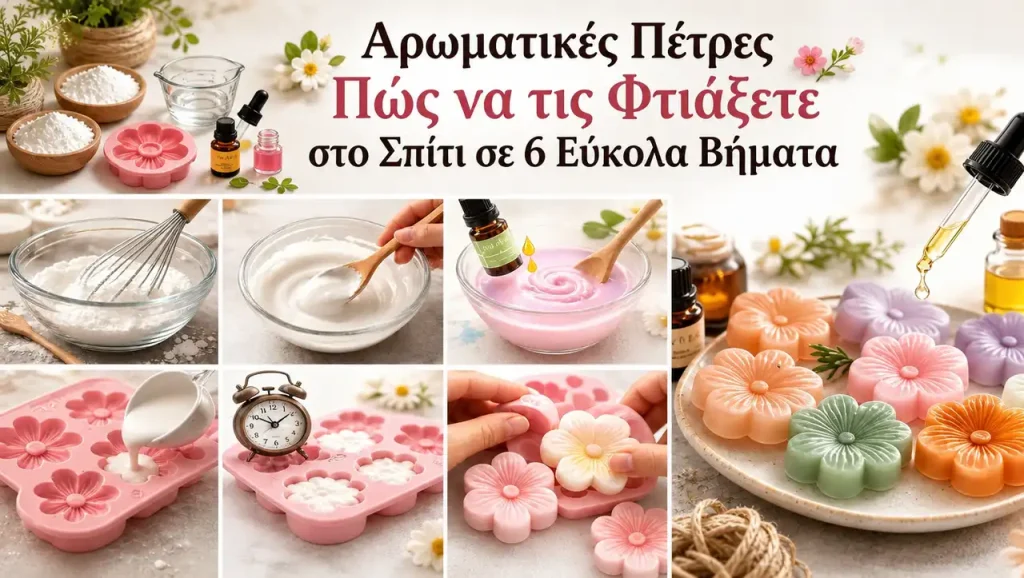 Αρωματικές Πέτρες: Πώς να τις Φτιάξετε στο Σπίτι σε 6 Εύκολα Βήματα