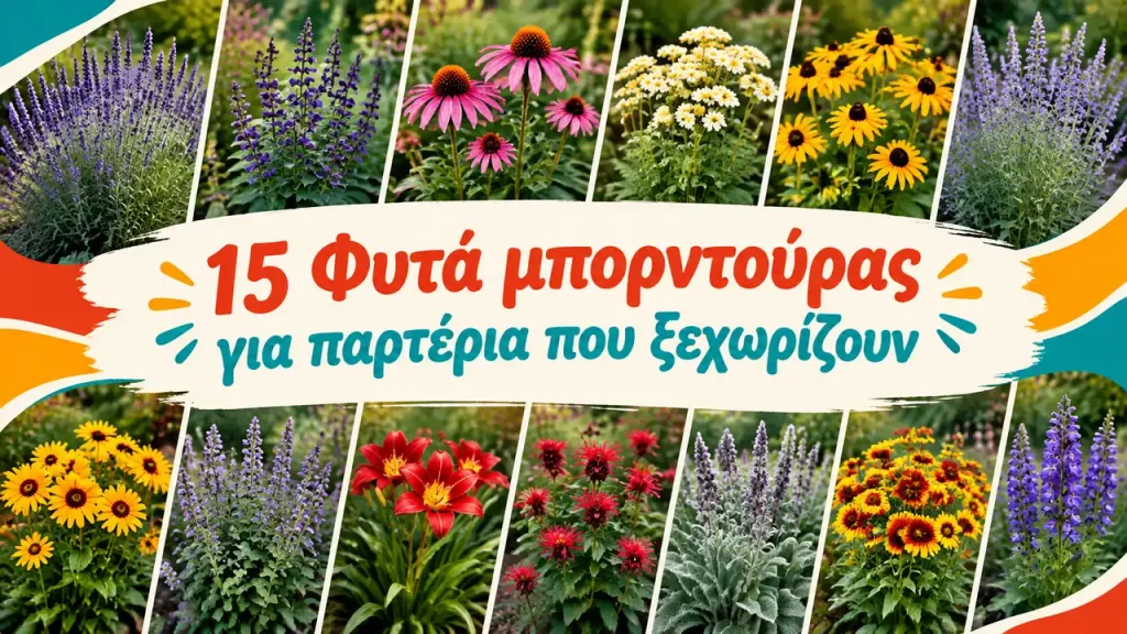 15 Φυτά μπορντούρας για παρτέρια που ξεχωρίζουν