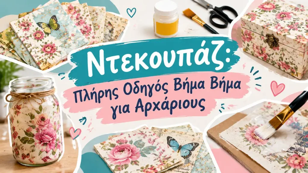 Ντεκουπάζ: Πλήρης Οδηγός Βήμα Βήμα για Αρχάριους