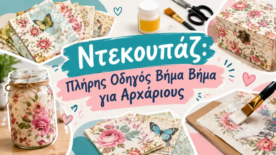 Ντεκουπάζ: Πλήρης Οδηγός Βήμα Βήμα για Αρχάριους
