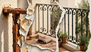 Πώς να Επισκευάσω Σκουριασμένα Κάγκελα και να τα Βάψω Σωστά