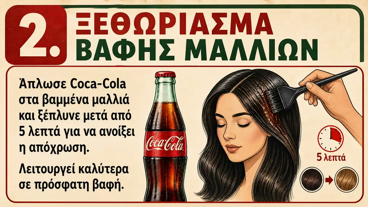 Ξεθώριασμα βαφής μαλλιών