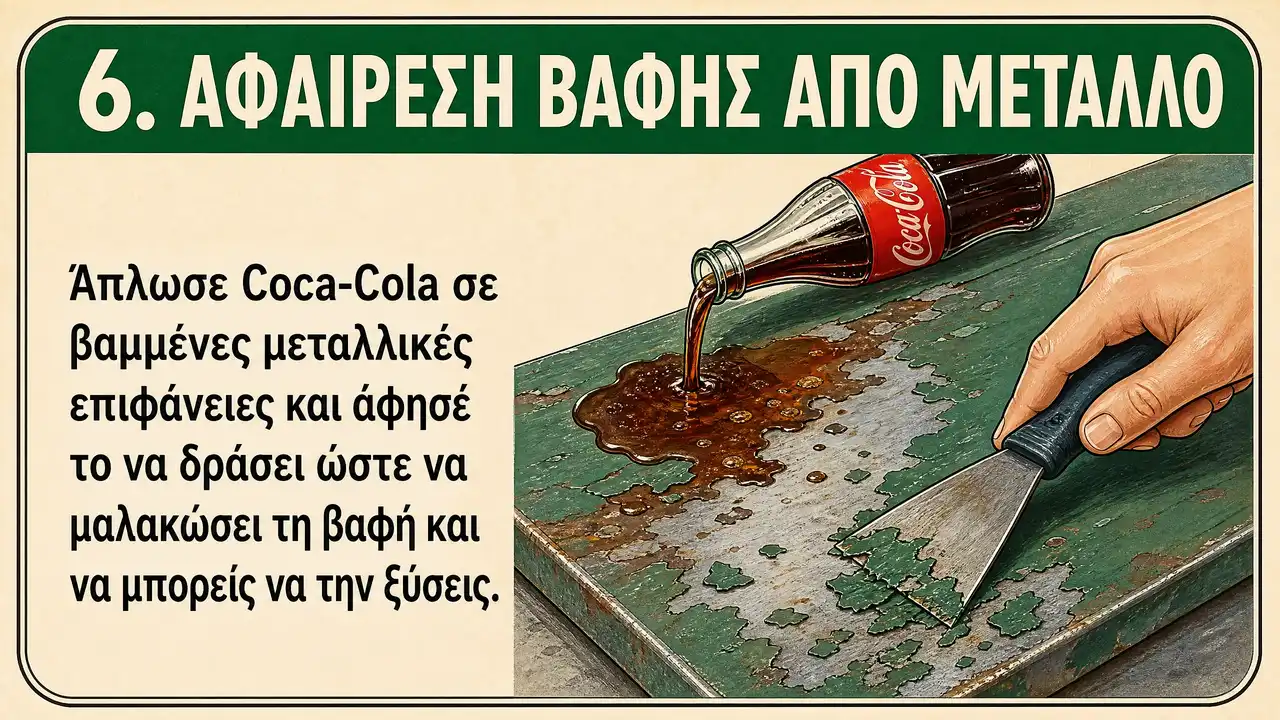 Αφαίρεση βαφής από μεταλλικές επιφάνειες