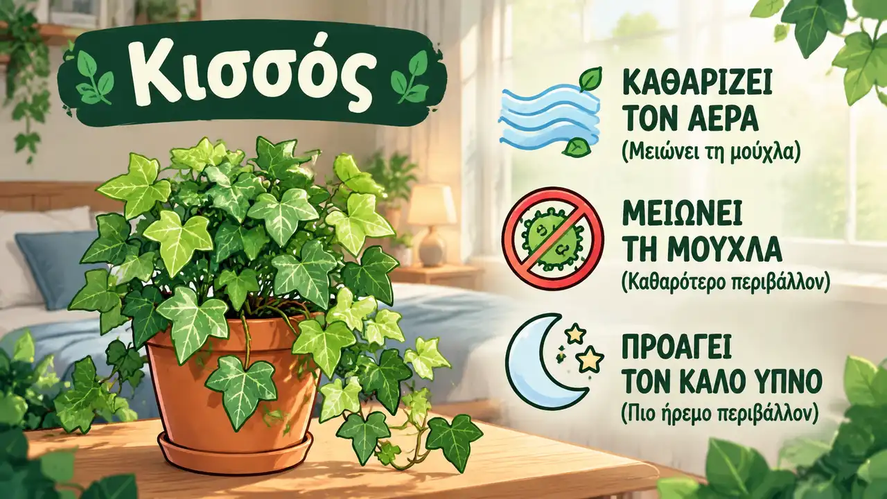 Τα Καλύτερα Φυτά για την Κρεβατοκάμαρα
