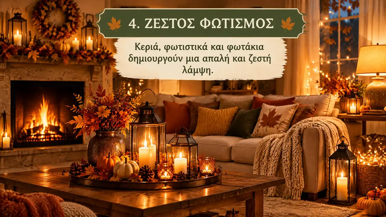 Δημιουργήστε ζεστό φωτισμό