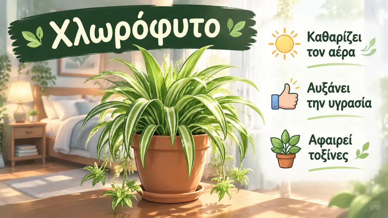 Τα Καλύτερα Φυτά για την Κρεβατοκάμαρα