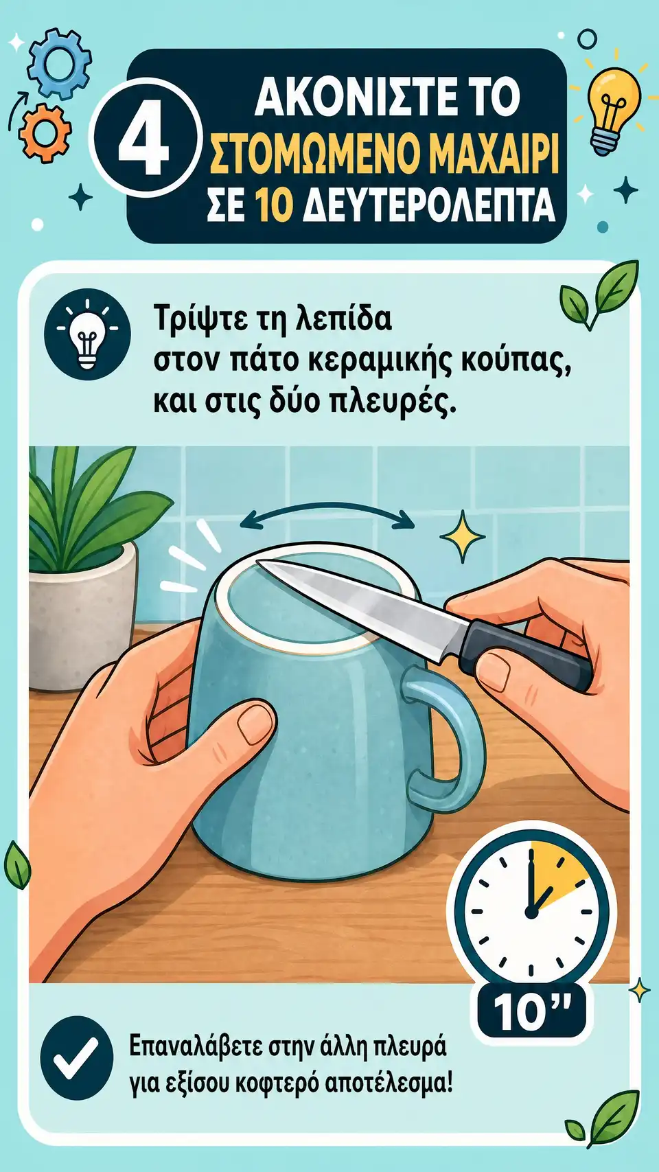 έξυπνα κόλπα για το σπίτι