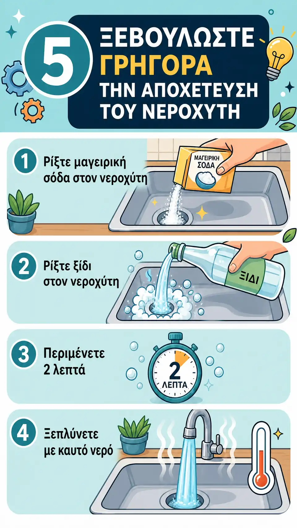 έξυπνα κόλπα για το σπίτι