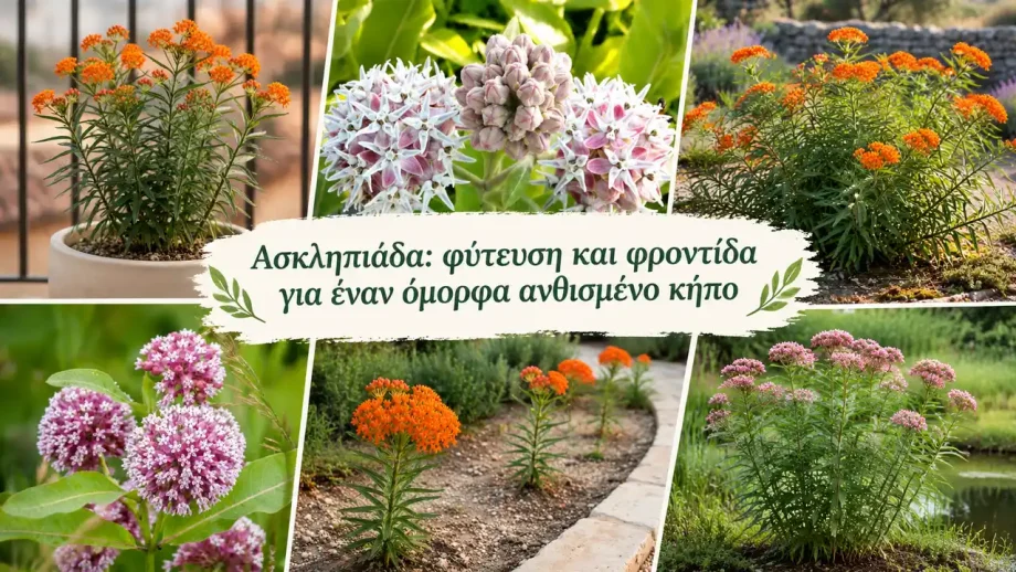 Ασκληπιάδα: φύτευση και φροντίδα για έναν όμορφα ανθισμένο κήπο