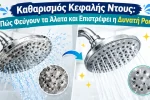 Καθαρισμός τηλεφώνου ντους: Πώς να αφαιρέσετε τα άλατα