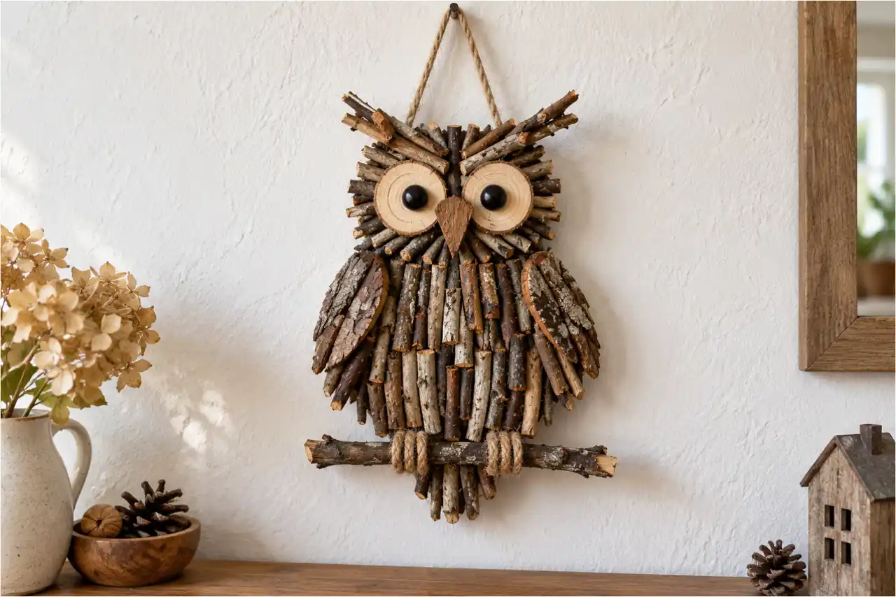 DIY Διακοσμητικά από κλαδάκια: εύκολες κατασκευές για το σπίτι χωρίς περιττά έξοδα