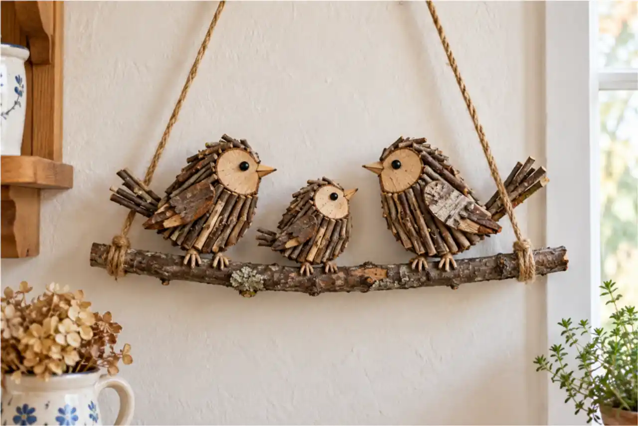 DIY Διακοσμητικά από κλαδάκια: εύκολες κατασκευές για το σπίτι χωρίς περιττά έξοδα