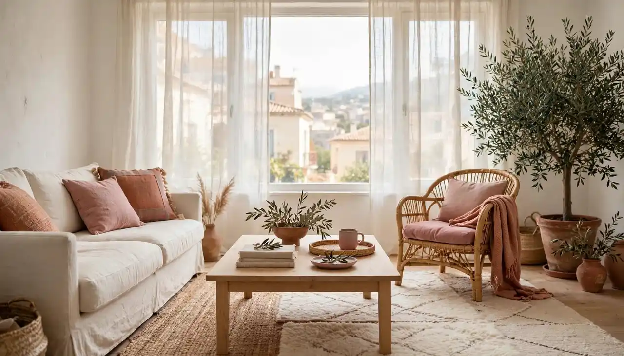 Πώς να συνδυάσετε το σκανδιναβικό και το boho στυλ για ένα ζεστό και κομψό σαλόνι