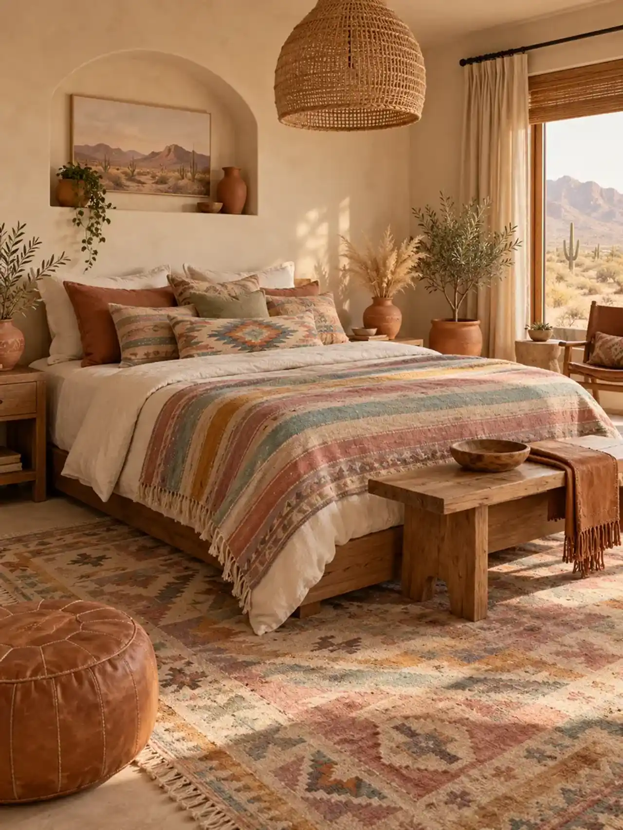 22 Ιδέες για πολύχρωμα υπνοδωμάτια σε boho στυλ, για έναν ζωντανό και ζεστό χώρο