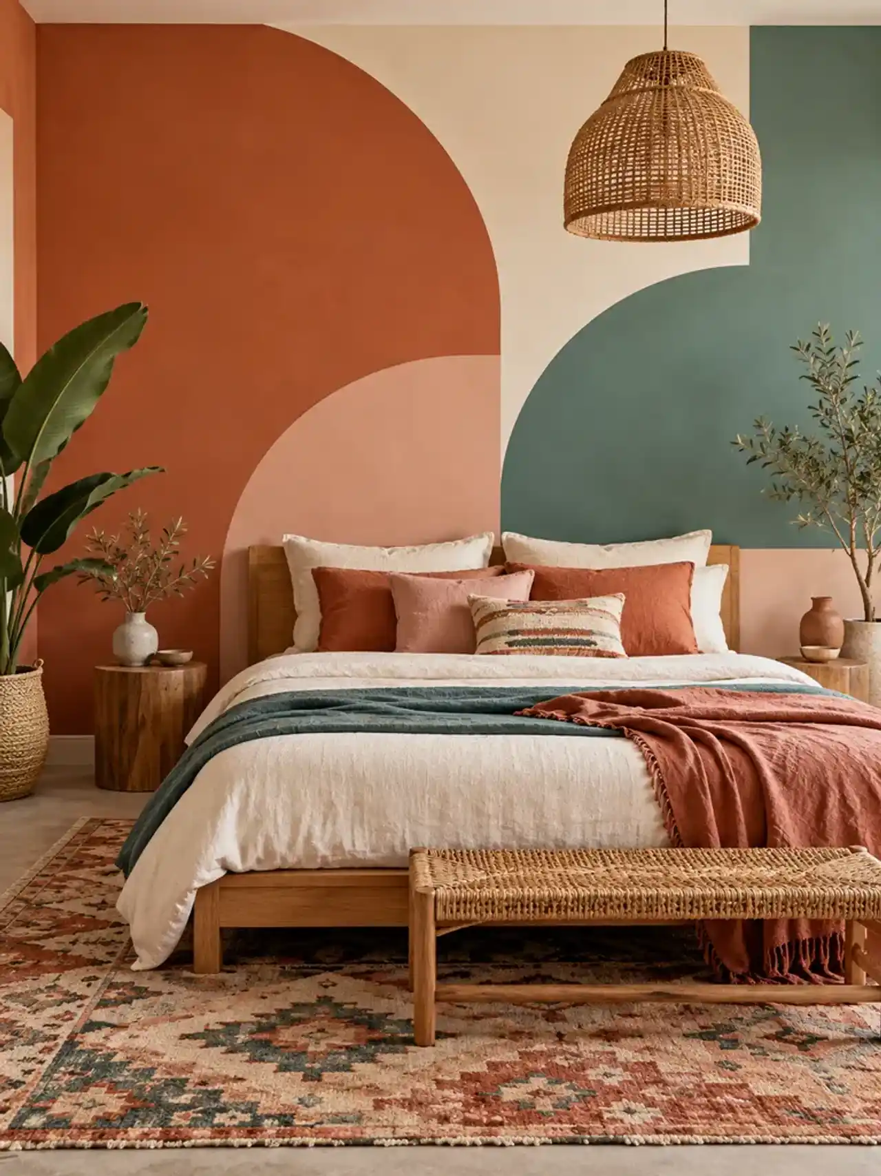 22 Ιδέες για πολύχρωμα υπνοδωμάτια σε boho στυλ, για έναν ζωντανό και ζεστό χώρο