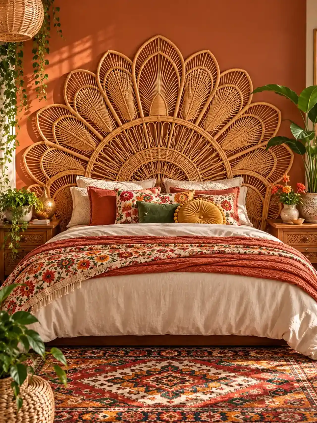 22 Ιδέες για πολύχρωμα υπνοδωμάτια σε boho στυλ, για έναν ζωντανό και ζεστό χώρο