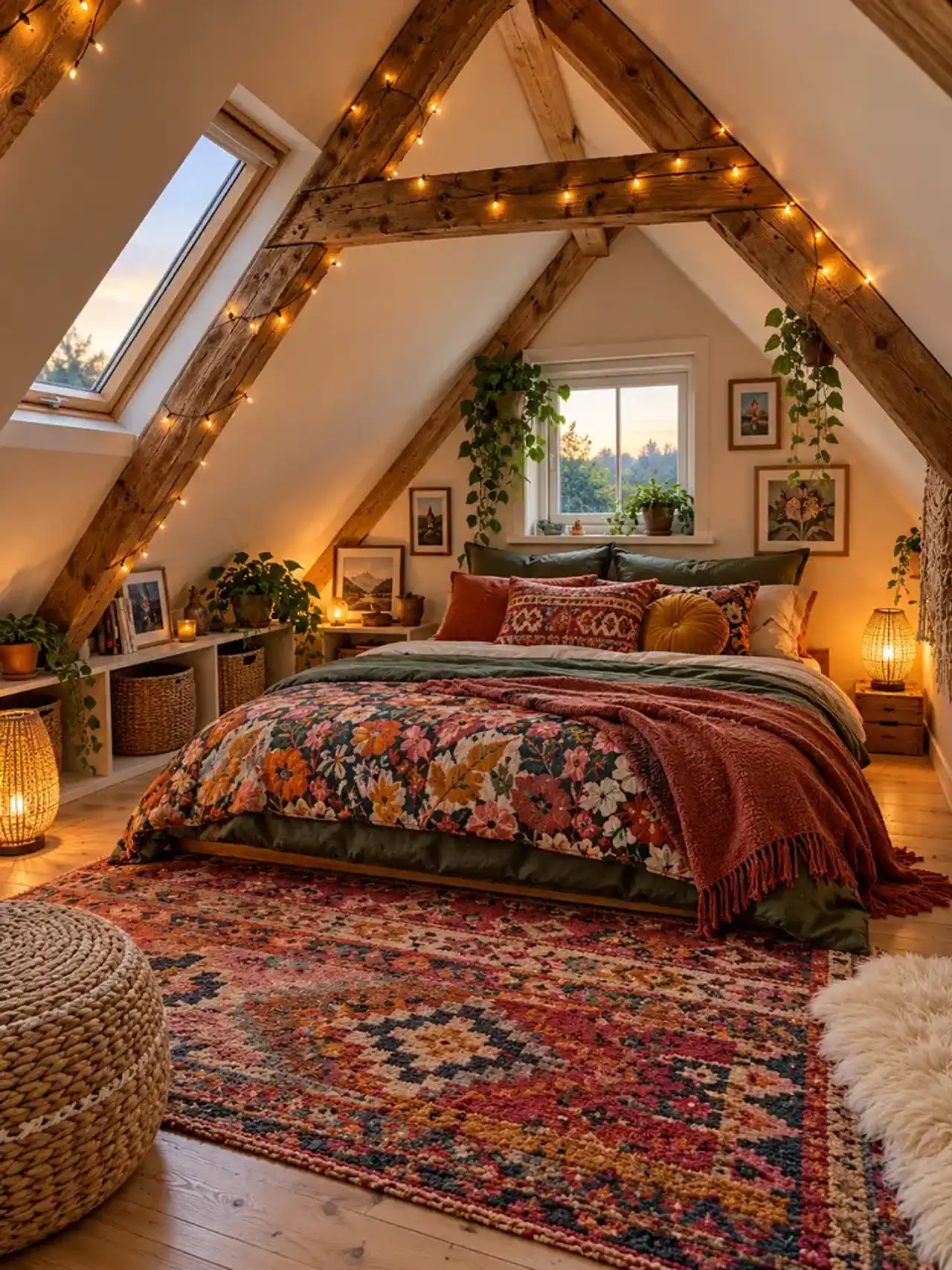 22 Ιδέες για πολύχρωμα υπνοδωμάτια σε boho στυλ, για έναν ζωντανό και ζεστό χώρο